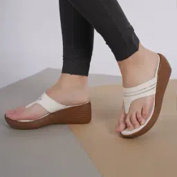 shezone Women Wedges With Synthetic Upper image 3