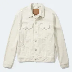 american eagle Men Full-Length Collar Denim Jackets image 3