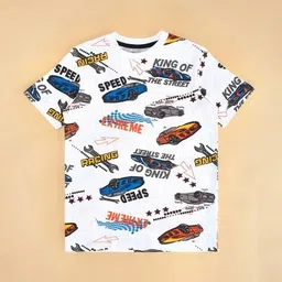 pantaloons junior Boys Regular Fit Cotton T-shirt   image 3