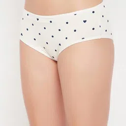 clovia Polka-Dot Print Hipsters image 3