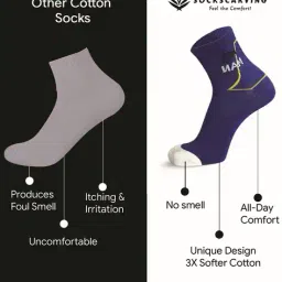 sockscarving Men Ribbed Mid-Calf Length Socks image 3