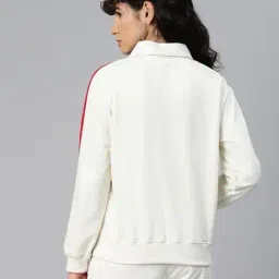 laabha Women Regular Fit Collar Neck Sweatshirt image 3