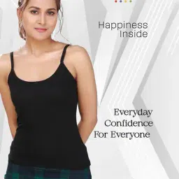 alba Pack of 3 Women Camisoles with Adjustable Straps image 3