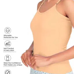 alba Pack of 2 Women Camisoles with Adjustable Straps image 3