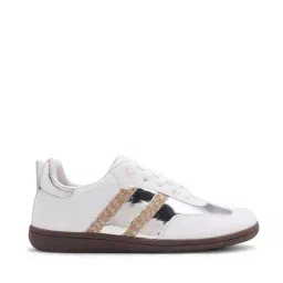 jm looks Women Colourblock Lace-Up Shoes with Stitch Detail image 3