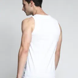 trends tower Sleeveless Vest with Contrast Pocket image 3