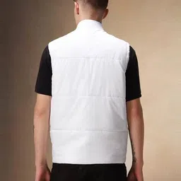 dennislingo premium attire Men Zip-Front Regular Fit Gillet image 3