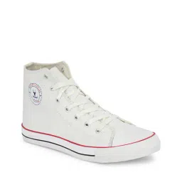 hirolas Men Lace-Up Sneakers with Canvas Upper image 3