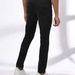 dnmx Men Lightly Washed Slim Fit Jeans image 3