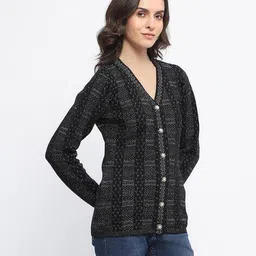 madame Women Self-design Cardigan image 3