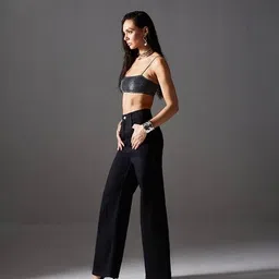 miss chase Wide Leg High Rise Jeans image 3