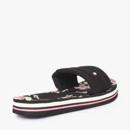 haute & spicy Floral Print Slides image 3