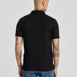 snitch Men Regular Fit Polo T-Shirt with Collar Neck image 3
