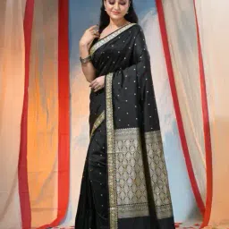 indie picks Traditonal Banarsi Artsilk Saree image 3