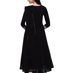 revangi Women Round-Neck Flared Anarkali Kurta image 3