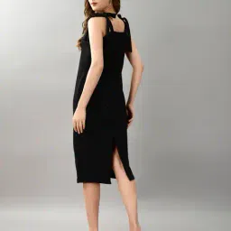 attire empire Women Square-Neck Bodycon Dress image 3