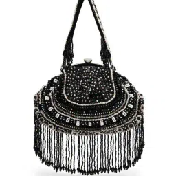 anekaant Women Embellished Clutch with Detachable Strap image 3