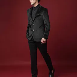 rare rabbit Single-Breasted Blazer with Notched Lapel image 3