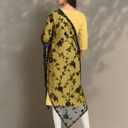 indie picks Women Embroidery Dupatta image 3