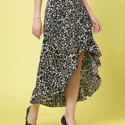 oomph! Woman Floral Wrap Skirt image 3