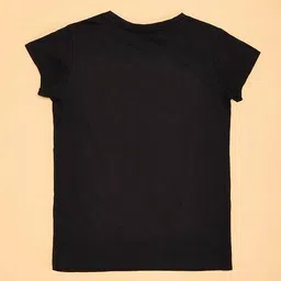 pantaloons junior Girls Printed Regular Fit Round-Neck T-Shirt image 3