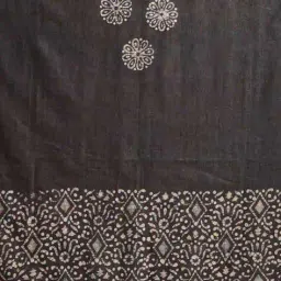 indie picks Hand Wax Batik Dyed Unstitched Dress Material image 3