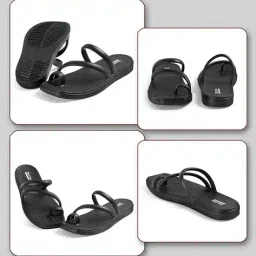 doctor health super soft Women Typographic Print Toe-Ring Slippers image 3