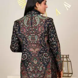house of kirna's Women Self-design Blazer image 3
