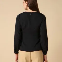 allen solly Women Regular Fit Top image 3