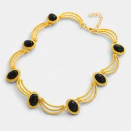 sohi Set of 2 Edith Stud Earrings & Necklace  image 3