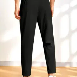 paralians Men Straight Track Pants with Drawstring Waist image 3