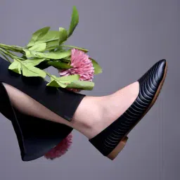 shoetopia Women Pointed-Toe Slip-On Ballerinas image 3