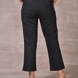 lakshita Women Straight Fit Capris with Insert Pockets image 3
