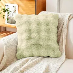luxehome international Square Shape Microfiber Cushion Cover image 3