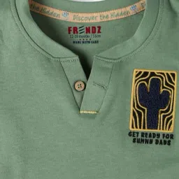 inf frendz Boys Graphic Print Crew-Neck T-Shirt image 3