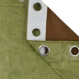 florida Set of 2 Door Curtains with Eyelet Header image 3