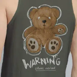 prerit Men Graphic Print Sleeveless Vest image 3