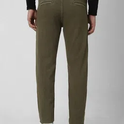 van heusen Men Slim Fit Flat-Front Trousers image 3