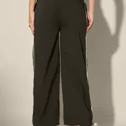 qioa Women Straight Joggers with Insert Pockets image 3