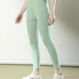 nyrika Women Straight Fit Pants with Pockets image 3