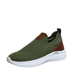 neemans Men Slip-On Sneakers with Stitch Detail image 3