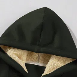 togs & terre Women Typographic Hoodie image 3