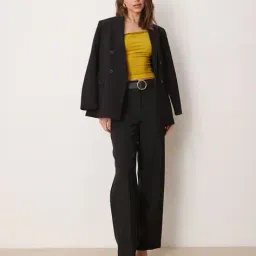 asos design Regular Fit Twist Strap Top image 3