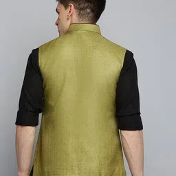 showoff Mandarin-Neck Nehru Jacket image 3
