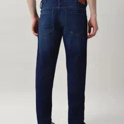 peter england Men Washed Mid-Rise Straight Jeans image 3