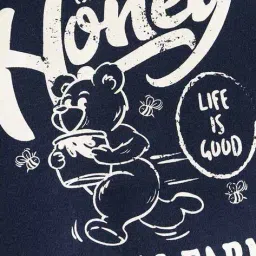 hopscotch Boys Typographic Print Regular Fit Sweatshirt image 3