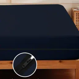dream care Waterproof Fitted Mattress Cover with Zipper image 3