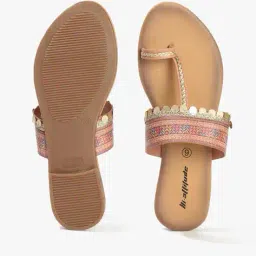 hi-attitude Women Embellished Toe-Ring Sandals image 3