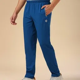 van heusen Men Straight Track Pants with Insert Pockets image 3