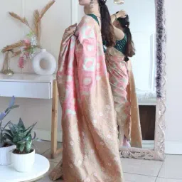 indie picks South Soft Silk Traditional Saree image 3